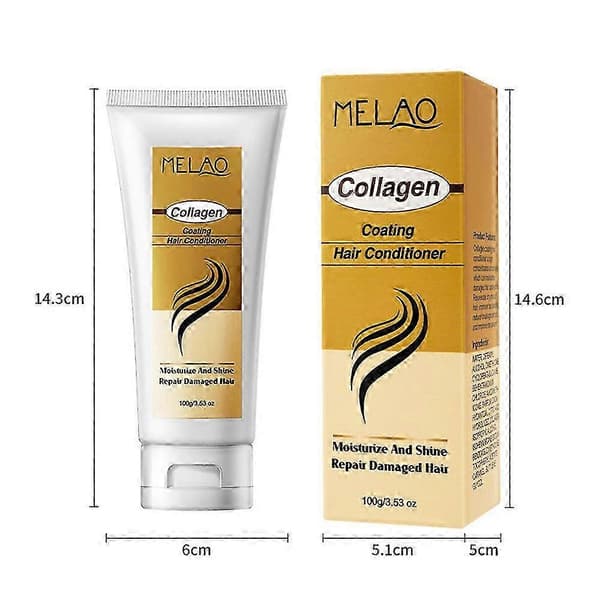 2X Protein Korrigerende Hårglattecreme, Silke & Glans Nærende Hurtig Glattende Hårglattecreme 100ML A
