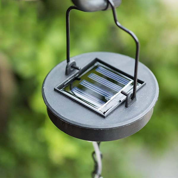 Ripustettavat aurinkovalot ulkona, puutarhalamppu LED-kukka-kuvio