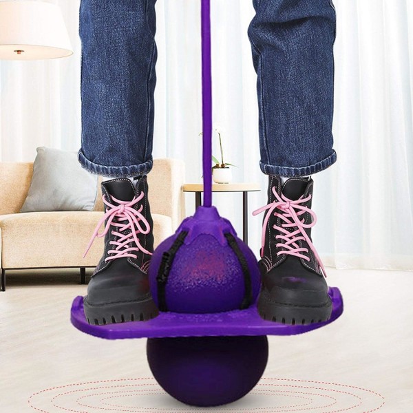 Pogo Stick Træningsbold Hopper Ball Gummi Bouncing Bouncy