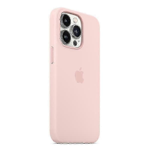?for Iphone 15 Pro Magsafe Liquid Silicone Case Shockproof Enhanced Grip Drop Protection Slim Design-jinmu3 (Pink)