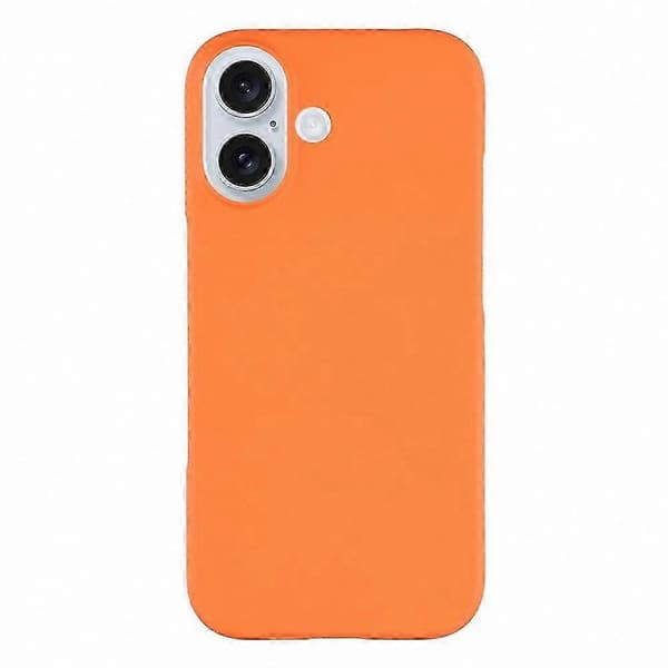 Frostat minimalistiskt hårt PC-fodral för 17, droppsäkert telefonskydd Orange