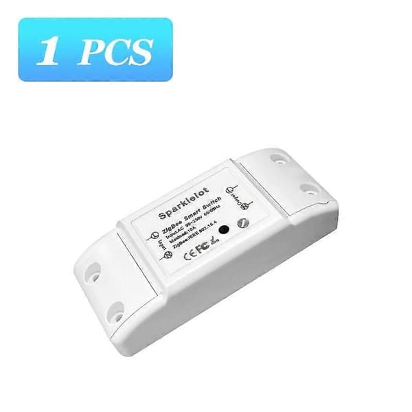Tuya Zigbee/WiFi 10A Smart Switch Smart Life APP Fjärrkontroll Smart Hem Timing