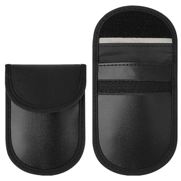 Key Fob Pouch(2 Pack), Upgraded Signal Blocking Key Fob case, Ke