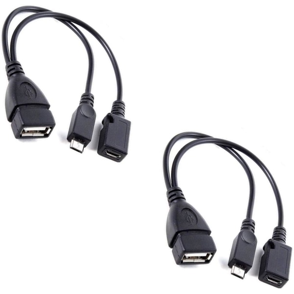 USB-portadapter, OTG-kabel og Power HOST-drevet tablet-pc