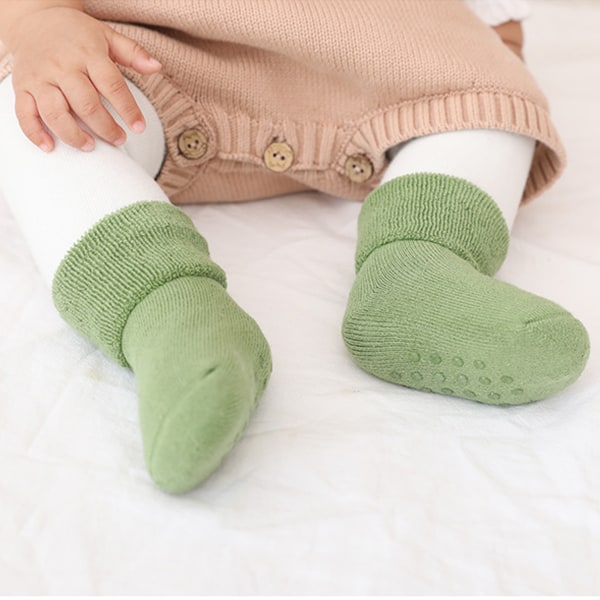 Baby Boy Combed Cotton Socks Toddler Ankle Sock Non-Skid for New