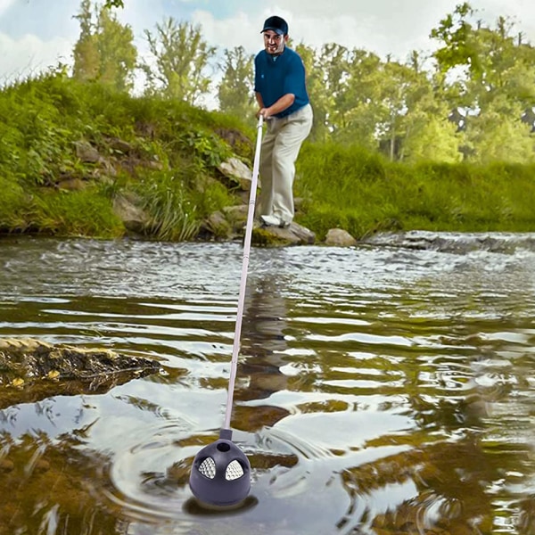 Golfballhenter, rustfritt teleskopisk uttrekkbar golfball