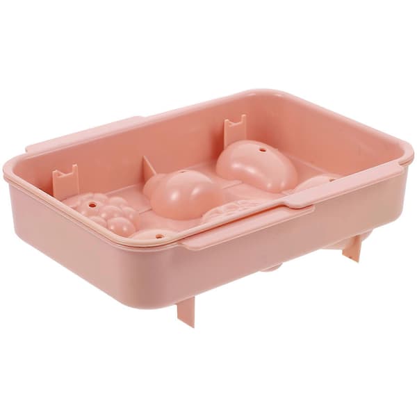 Fruktmodellering Isform Husholdningsisbitmaskin For Sommerfester Rosa 18.5X14.5X6CM Islaging 1 Stk A