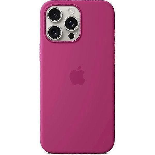 pc Apple iPhone 16 Pro Max Silikondeksel med MagSafe og Kamerakontroll - Fuchsia