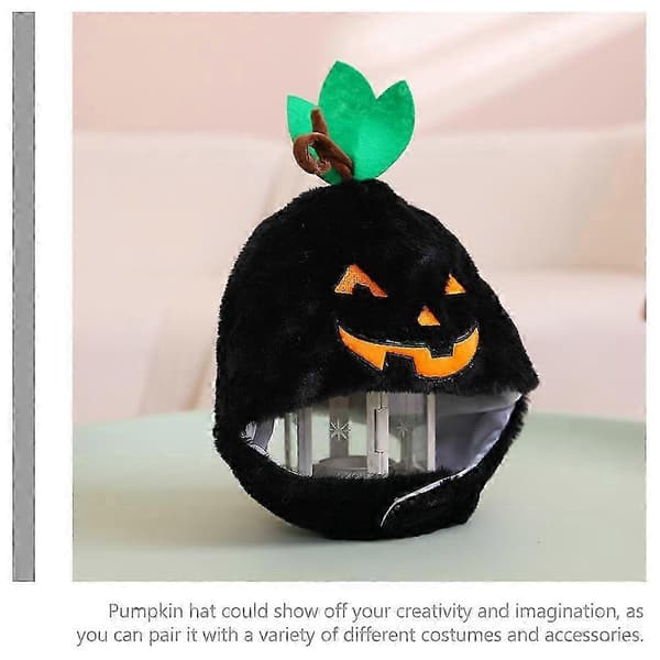 Gresskarhatt rekvisitt Halloween hodeplagg forestillingshatt Halloween festhatt dekorasjon A
