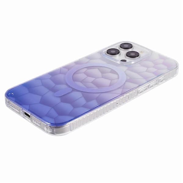 Kompatibel med iPhone 12 / 12 Pro IMD Slim Case Gradient Design TPU+Akryl Mobilskal Kompatibel med MagSafe A
