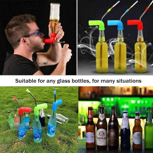 Bar Party Beer Snorkel Funnel Dispenser för dricksspel,