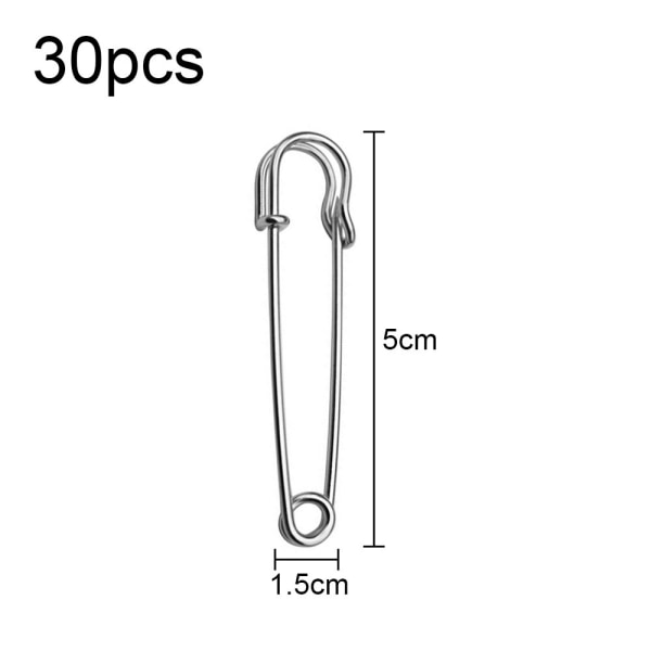 Safety Pins, Heavy Duty Blanket Pins 30Pcs, Sturdy Safety Pin