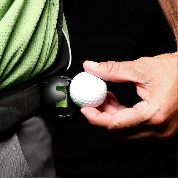 Golfbollstvätt Lättviktsverktyg för rengöring av golfbollar för golfträning A
