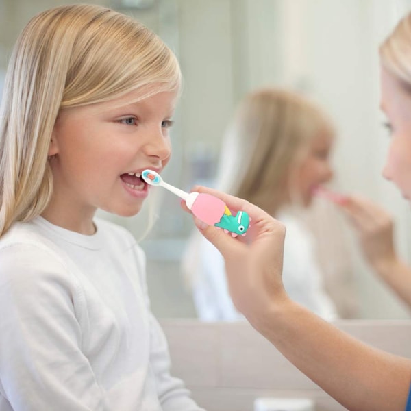 Manuell tannbørste for barn. Ekstra myk børste for småbarn