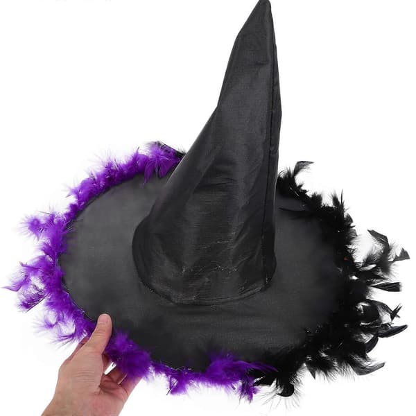 Trollmann Pannebånd Dame Kostymehatt til Halloweenfestbruk A