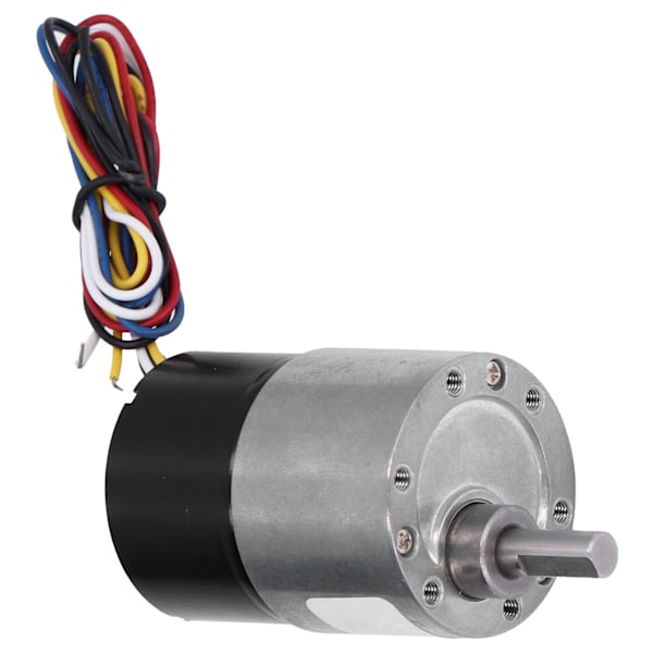 Gearmotor Hastighedsreduktion Børsteløs D Aksel Lav Støj CW CCW Rotation Gearmotor DC12V66RPM