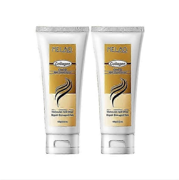 2X Protein Korrigerende Hårrettingskrem, Silke- og Glansnærende Rask Utjevnende Hårrettingskrem 100ML A