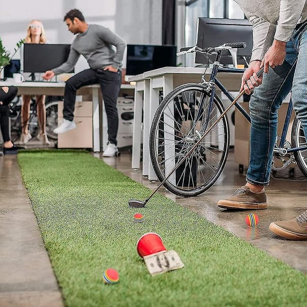 30 stk. golfbolde EVA golftræningsbolde golføvelsesbolde golfbløde bolde til indendørs udendørs golftræning Style 1