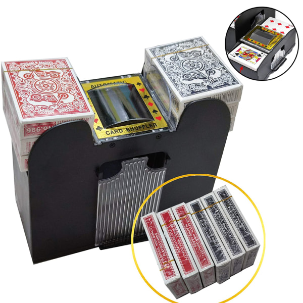 1 stk Automatisk kortstokker - Batteridrevet elektrisk