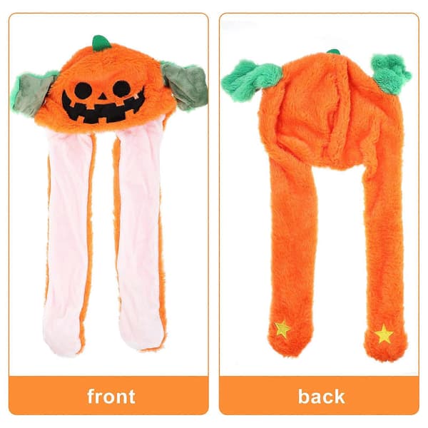 Halloween Plyschmössa Tecknad Hatt för Party Kostym Hatt A