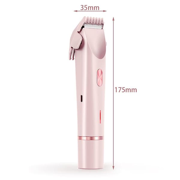 Bikini Epilator til kvinder Våd Tør Smertefri Barbermaskine til krop og bikiniområde A