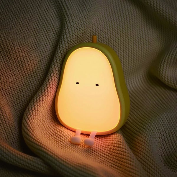 Glödlampa med sovande lampa, USB-laddning, ingen extrem dimning, varm
