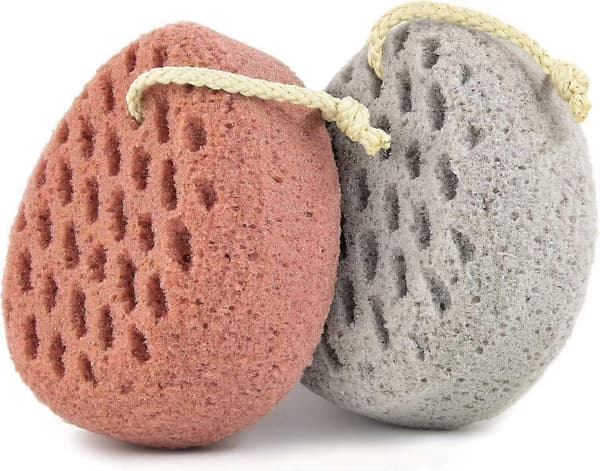 2 stk. badesvamp Loofah kropsskrubber A