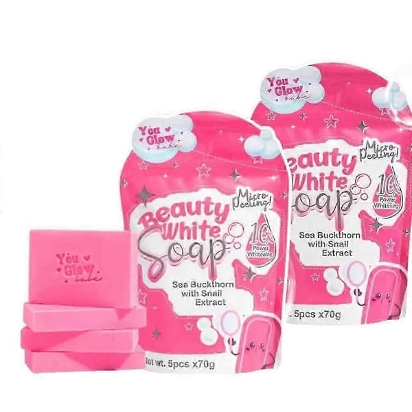 Beauty White Soap av You Glow Babe (2-pack)