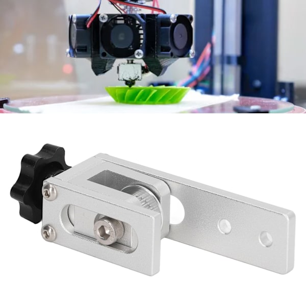 X Axes Belt Tensioner Aluminum Alloy Pre Assembled Belt Tensioner for Ender 3 for CR10 3D Printer Silver