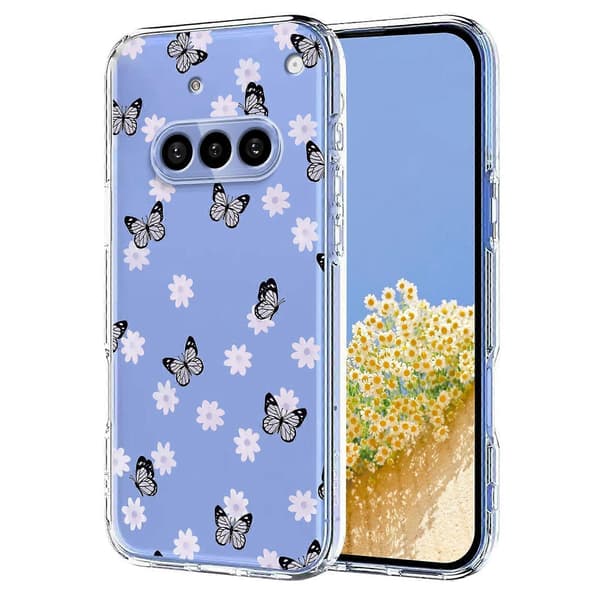 Blomstermønster Malet TPU Telefoncover til Nothing Phone 3a