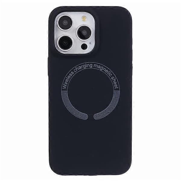 BJT Series Magnetiskt Fodral Kompatibelt med iPhone 14 Pro Skal Mjukt Tygfoder Telefonfodral A