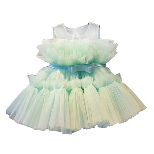 Baby Girl Princess Dress Bowknot Paljetter Klänningar