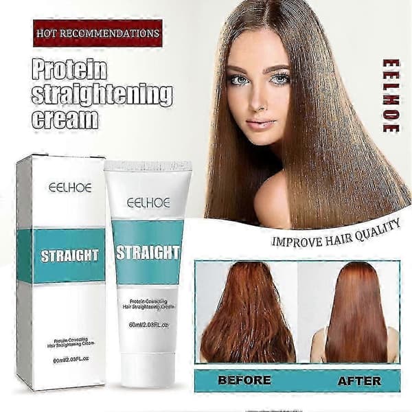 1/2/3 stk Proteinrettende hårkrem Rett hårkrem Glatt 60ml A