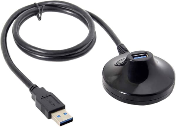 USB3.0 han til hun forlængerkabel med base USB-forlængerkabel med base USB3.0 baseforlængerkabel 1 meter