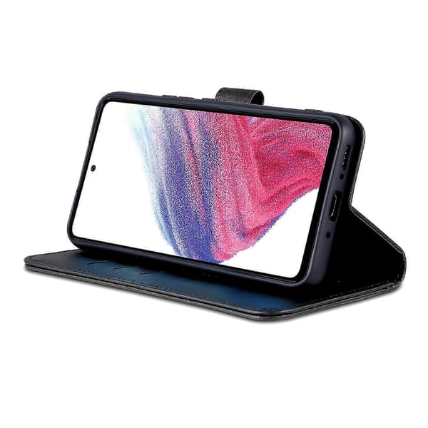 För Samsung Galaxy A55 5G Läderfodral Plånboksfodral Magnetlås-2025 A
