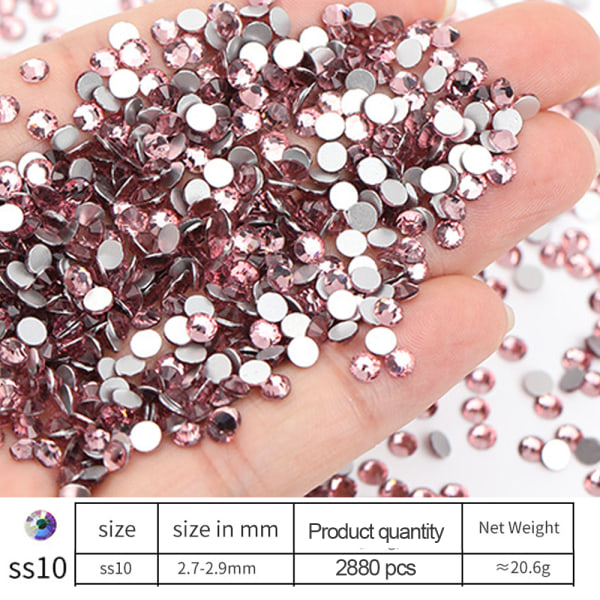 Krystallglass Hotfix Rhinestones