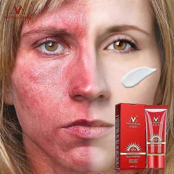 2025 SPF 50+ Solkrem Bleking Solblokk Reparerende Oljekontroll Fuktighetskrem A