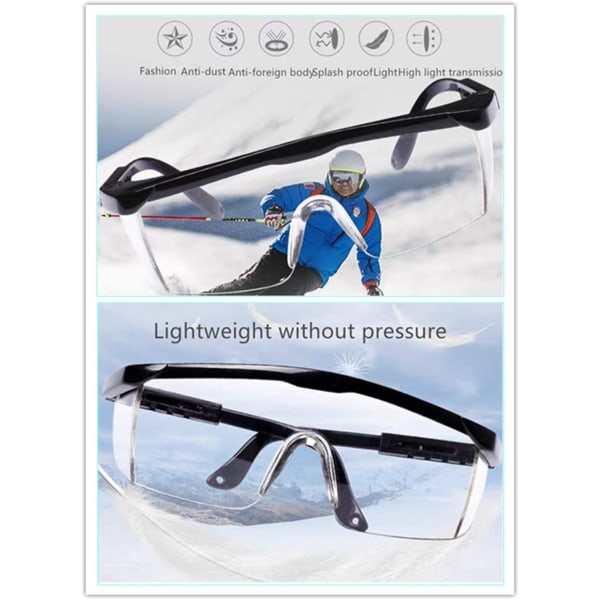 Schutzbrille Vollsichtbrille Einstellbare Überbrille Schleifbril