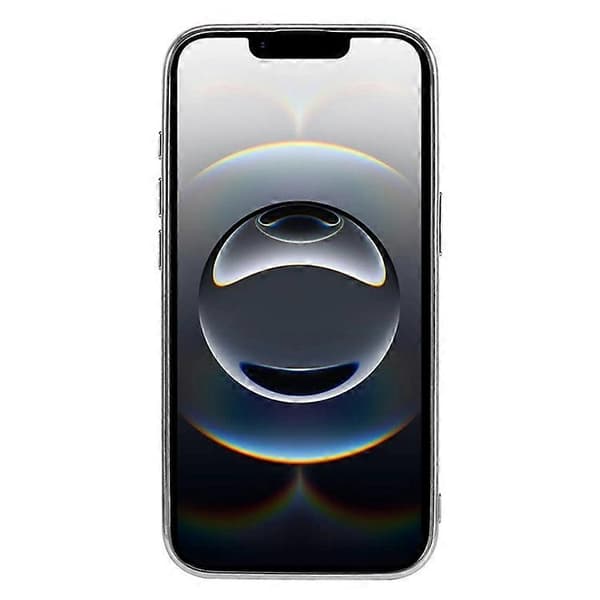 Kompatibel med iPhone 16e-deksel TPU + PC glitrende glittertelefonbakdeksel sølv