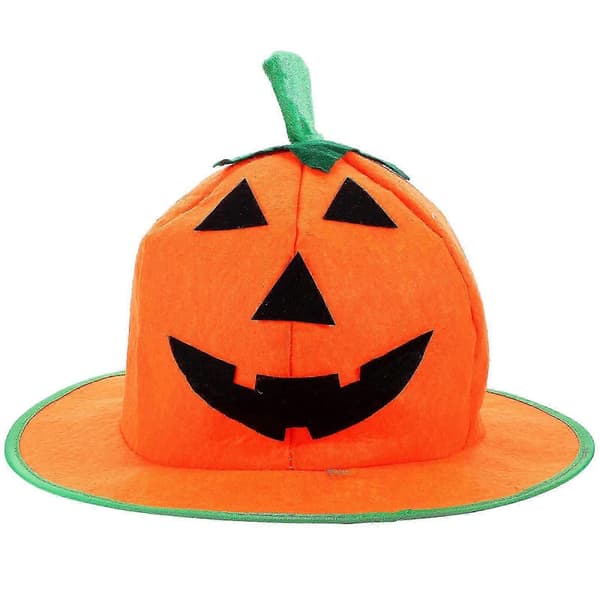 Græskarhat Rekvisit Halloween Hovedbeklædning Performance Halloween Party Hat Dekoration A