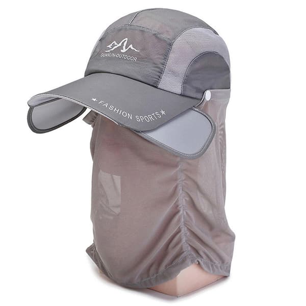 Unisex infällbar brätte basebollkeps UV-skydd bekväm solhatt för utomhusaktiviteter A