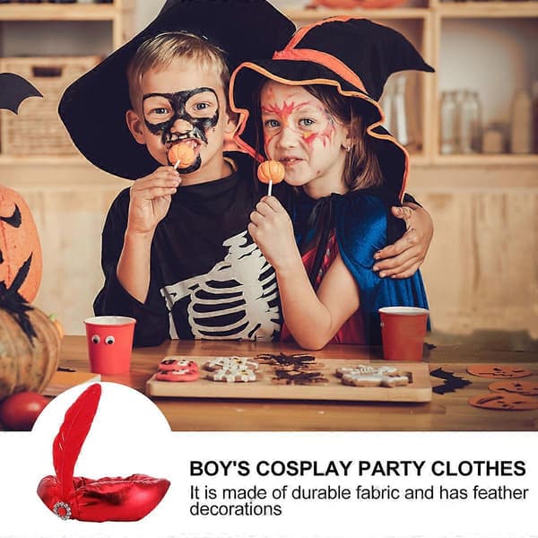 Prins Halloween Kungshatt Tyg för att bära 1 st Tillbehör A
