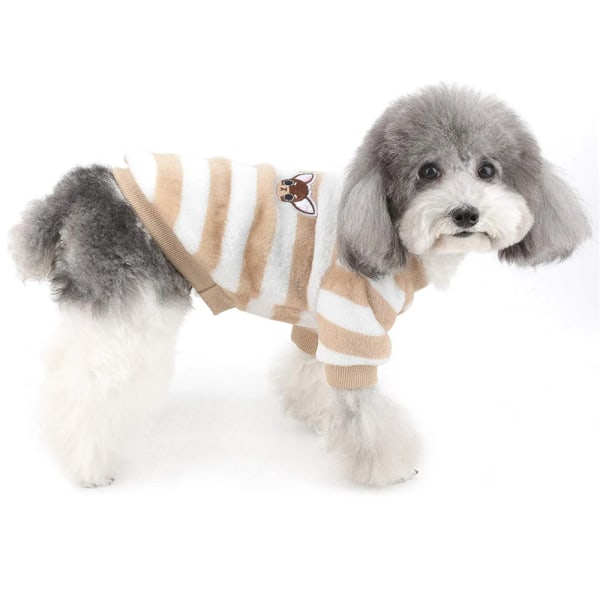 Hundkläder Vinterkläder för husdjur Katt husdjur tvåbenströja Hund