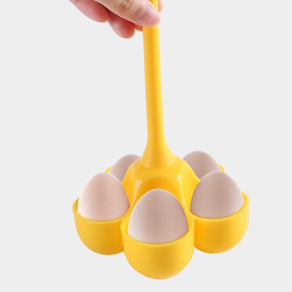 Silikon eggholder eggpoacher Oppbevar og server egg Kokt eggkoker Gave til bursdager innflytningsfester A