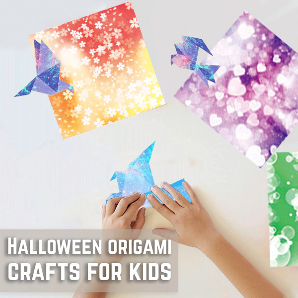 Origami Papir 100 ark 6 tommer Firkantet Forskellig Farve på