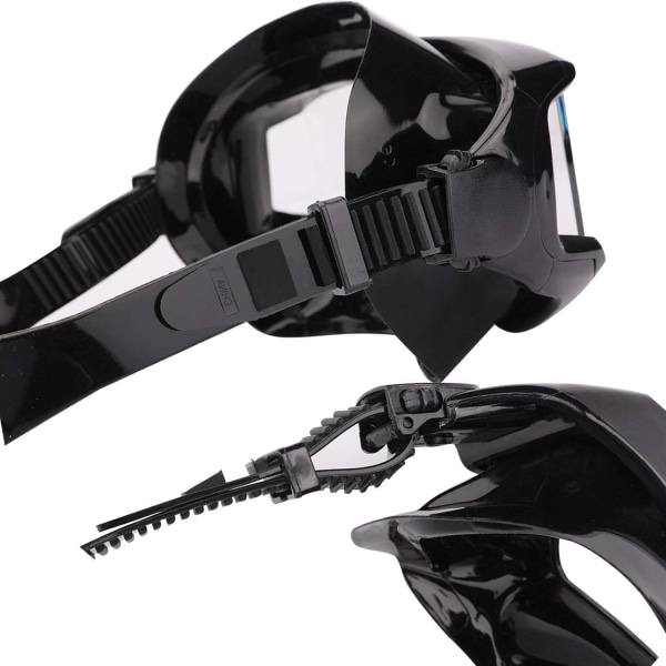 Dykkemaske Anti-Fog Svømme Snorkemaske Egnet for Voksne