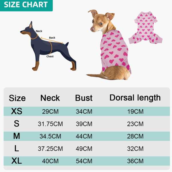 Hunde pyjamas i kæledyrstøj