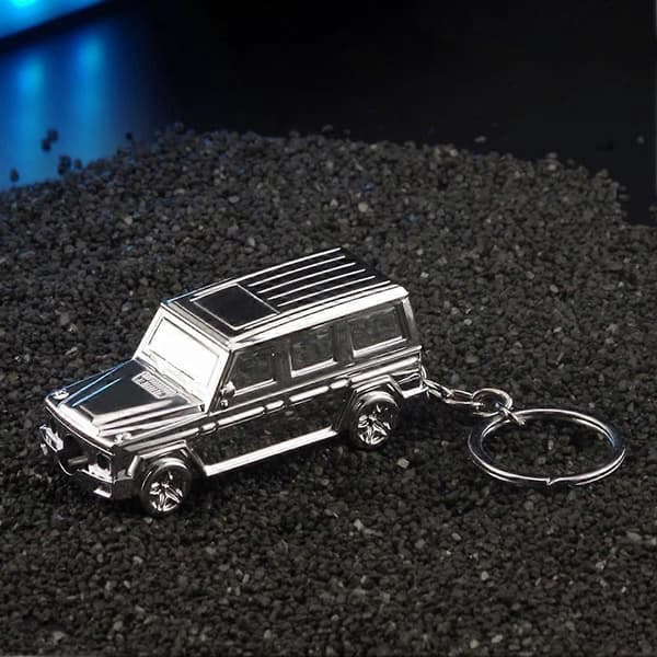 Miniatyr bilformet EDC lighteranheng, påfyllbar butan, bilsamlerobjekt A