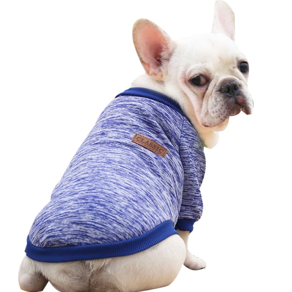Husdjurskläder Hund höst och vinter varm tröja Pet höst och