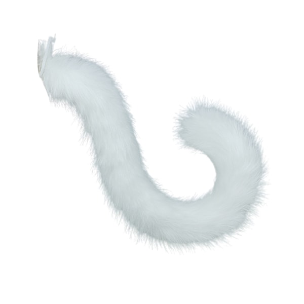Faux päls katt räv kostym svans fest kostym 80cm